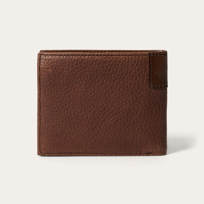 Steer Head Bi-Fold Wallet Brown Men Stetson Wallets