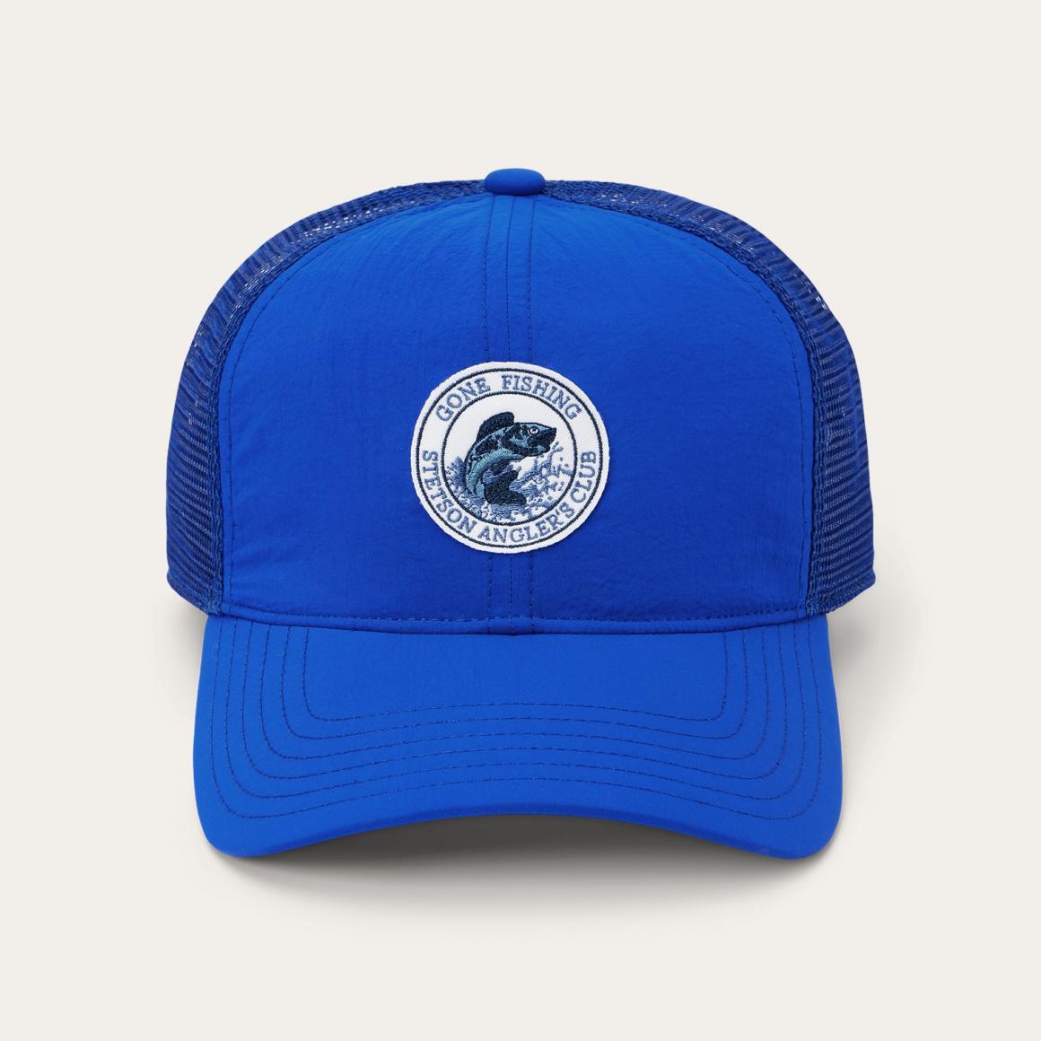 Stetson Angling Club Baseball Cap Royal Blue Men/Women Stetson Caps & Truckers