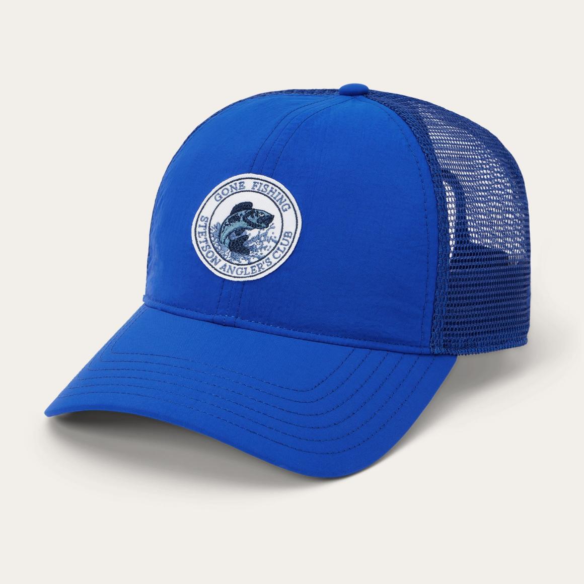 Stetson Angling Club Baseball Cap Royal Blue Men/Women Stetson Caps & Truckers