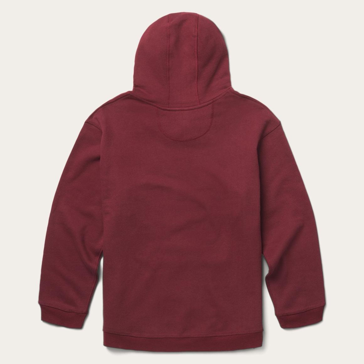 Stetson Hooded Sweatshirt Red Men Stetson Sweaters & Hoodies