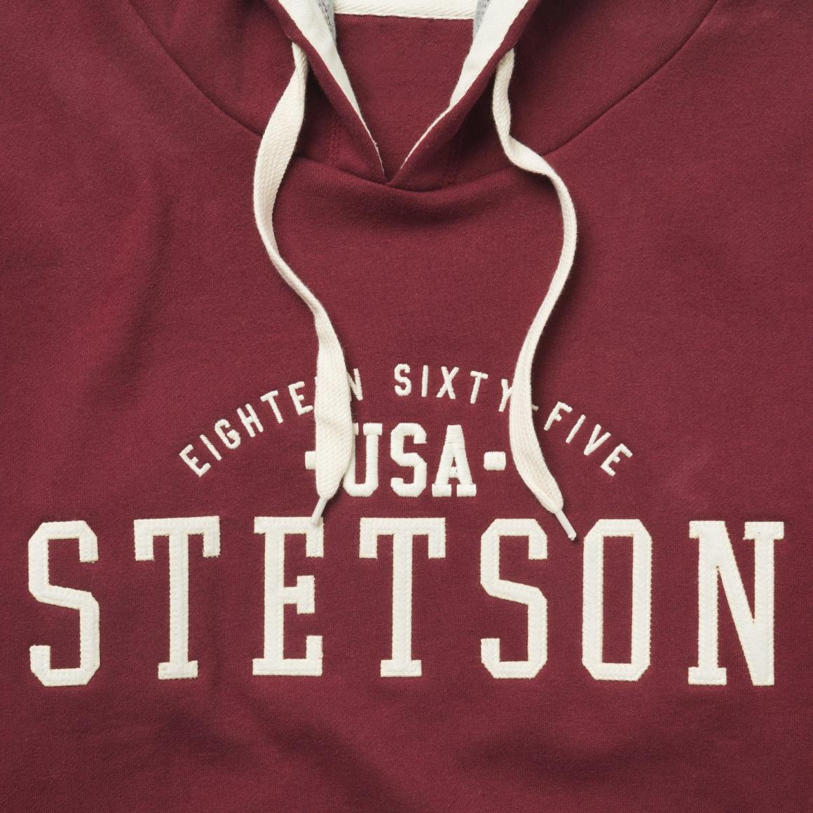 Stetson Hooded Sweatshirt Red Men Stetson Sweaters & Hoodies
