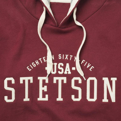 Stetson Hooded Sweatshirt Red Men Stetson Sweaters & Hoodies