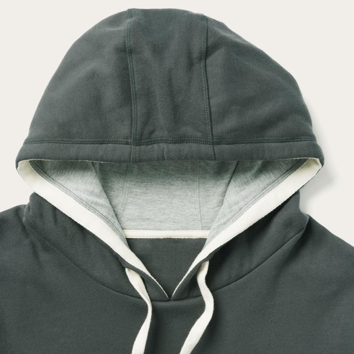 Stetson Hoodie Star Left Chest Blue Men Stetson Sweaters & Hoodies