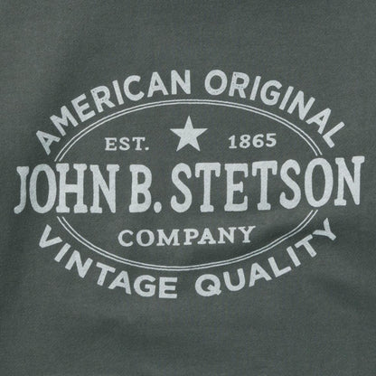 Stetson Hoodie Star Left Chest Blue Men Stetson Sweaters & Hoodies