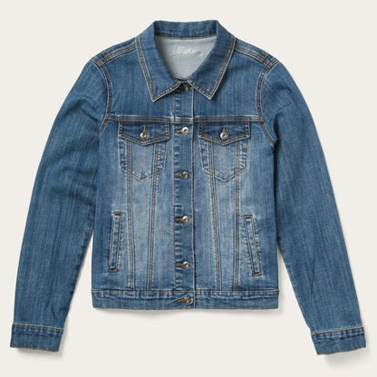 Stetson Stretch Denim Jacket Blue Women Stetson Jackets