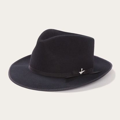 Stratoliner Fedora Black Men/Women Stetson Fedora
