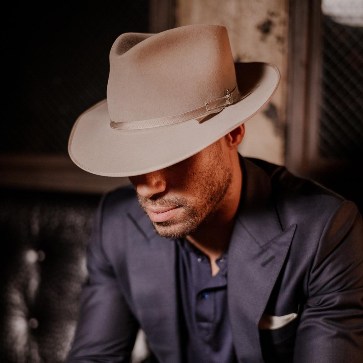 Stratoliner Fedora Silverbelly Men/Women Stetson Fedora