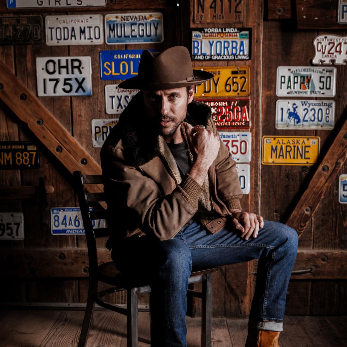 Stratoliner Fedora Walnut Men/Women Stetson Fedora
