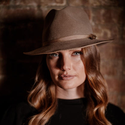 Stratoliner Fedora Walnut Men/Women Stetson Fedora