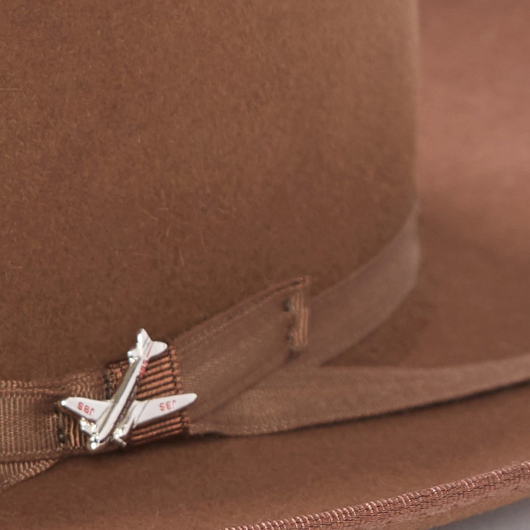 Stratoliner Fedora Walnut Men/Women Stetson Fedora