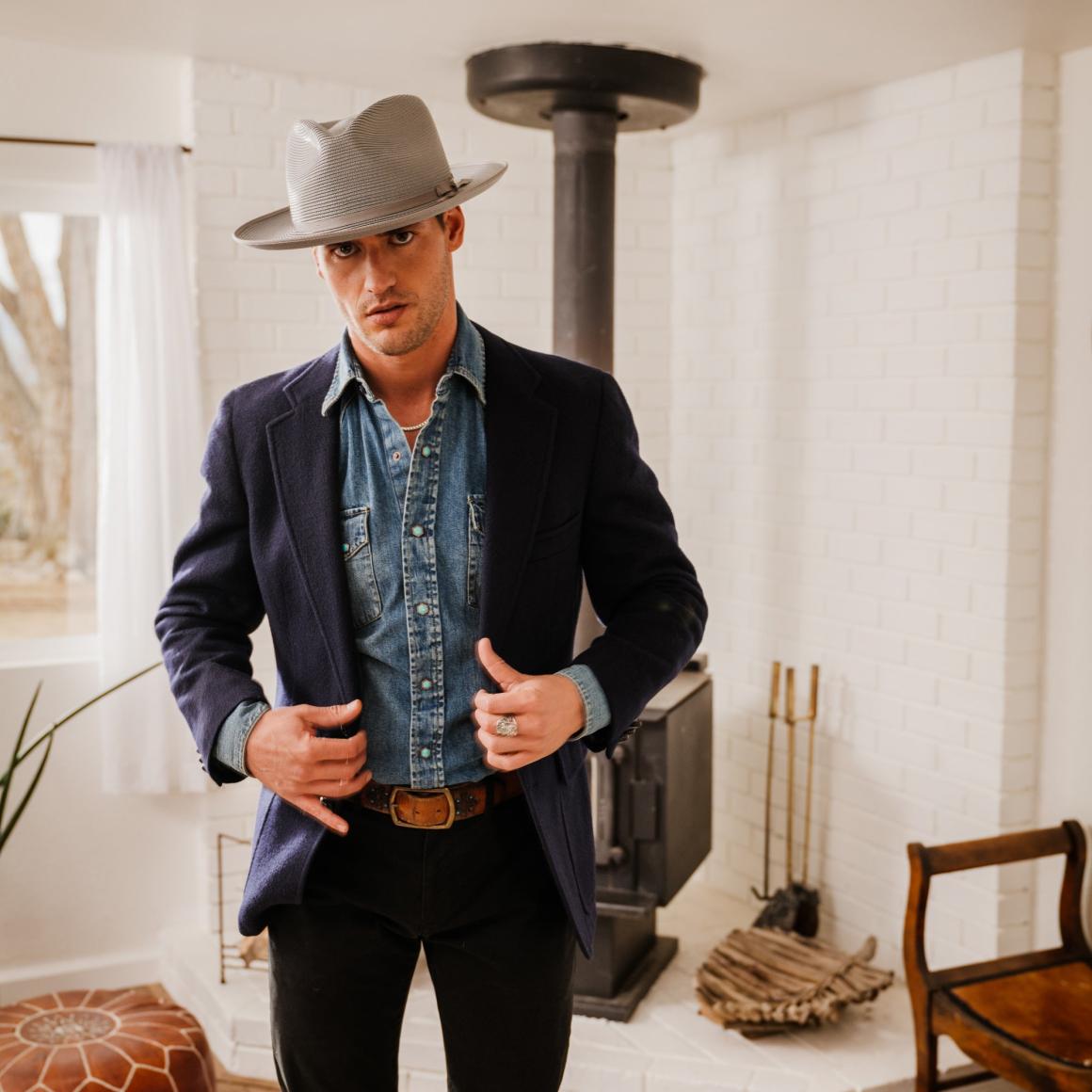 Stratoliner Milan Fedora Sand Men/Women Stetson Fedora