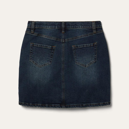 Stretch Denim 5-Pocket Skirt Blue Women Stetson Skirts & Shorts