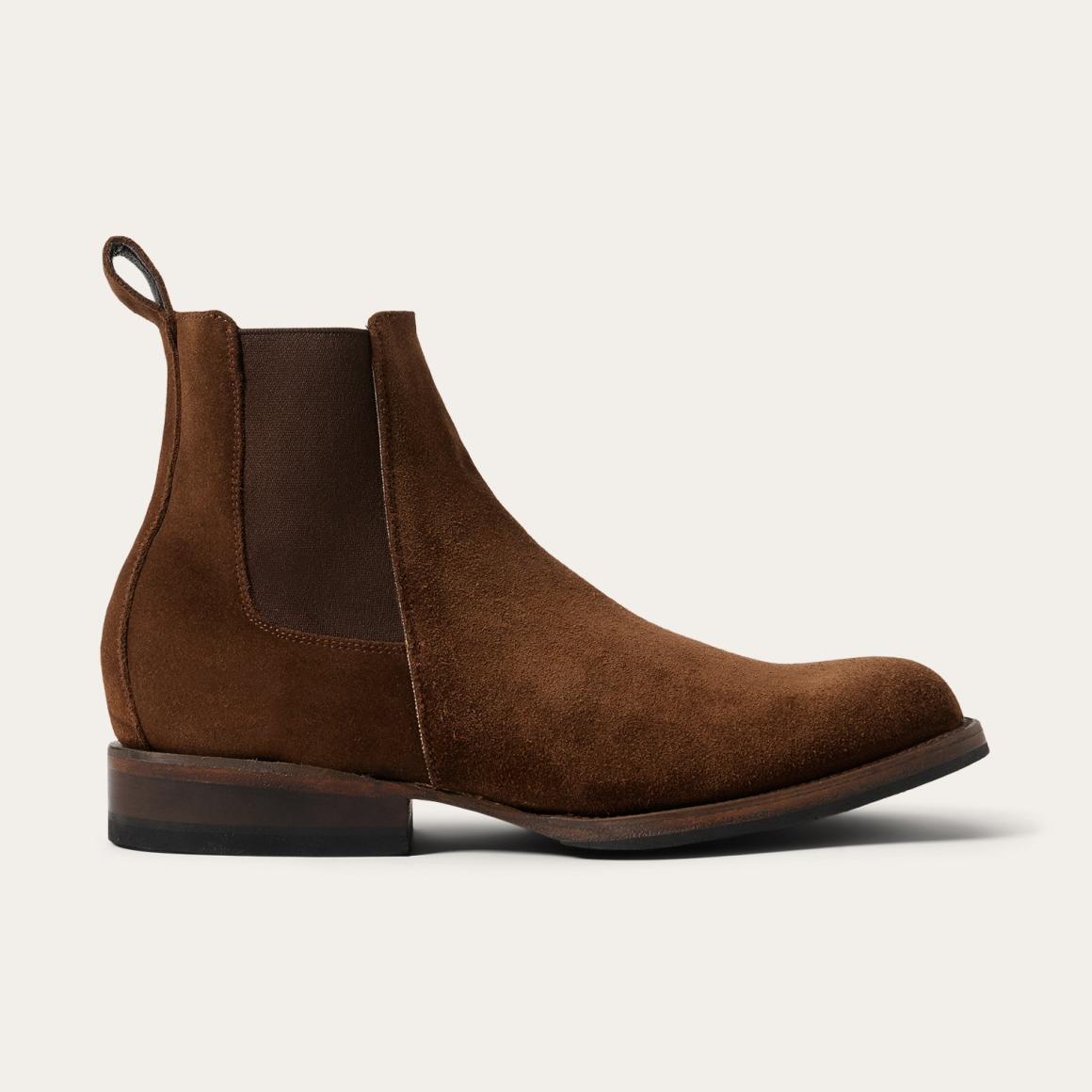 Suede Beat Chelsea Boot Brown Men Stetson Chukka