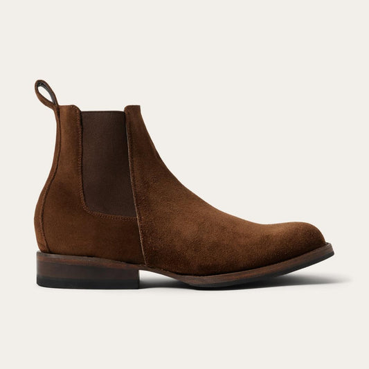 Suede Beat Chelsea Boot Brown Men Stetson Chukka