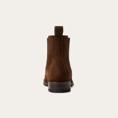 Suede Beat Chelsea Boot Brown Men Stetson Chukka