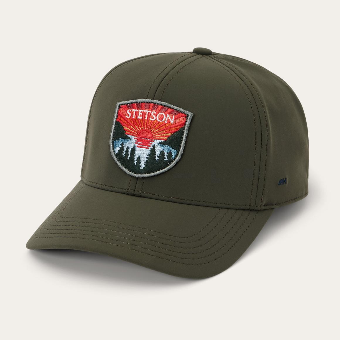 Sunset Baseball Cap Olive Men/Women Stetson Caps & Truckers
