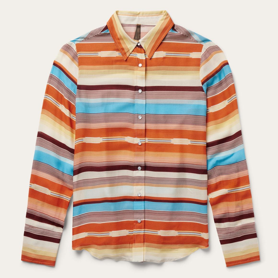 Sunset Serape Print Western Shirt Multi Women Stetson Western Shirts