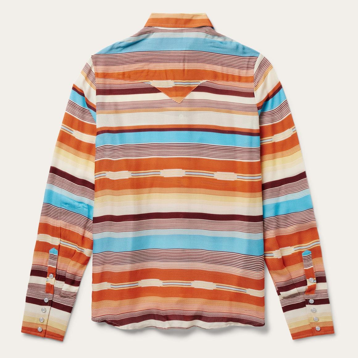 Sunset Serape Print Western Shirt Multi Women Stetson Western Shirts