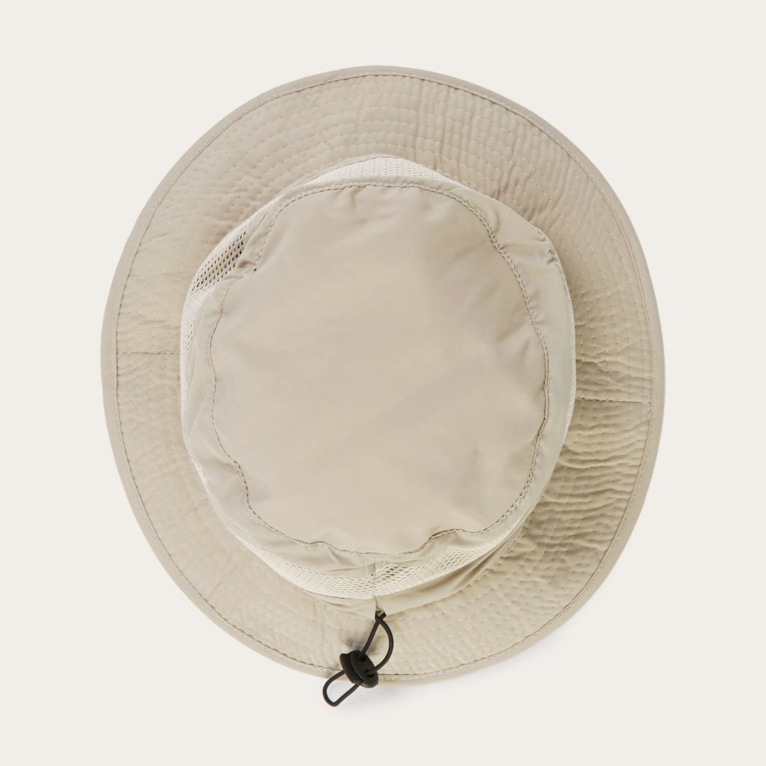 Switchback 'No Fly Zone' Mesh Bucket Hat Khaki Men/Women Stetson Outdoor