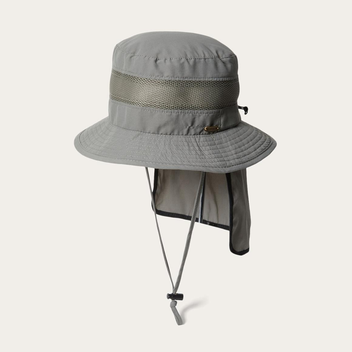 Switchback 'No Fly Zone' Mesh Bucket Hat Willow Men/Women Stetson Outdoor