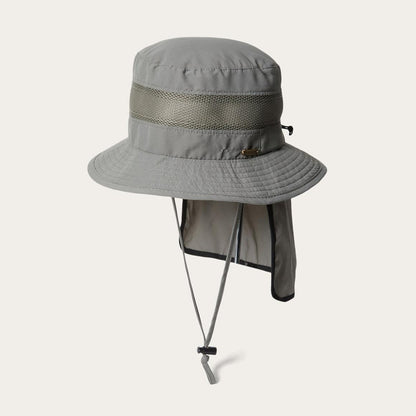 Switchback 'No Fly Zone' Mesh Bucket Hat Willow Men/Women Stetson Outdoor