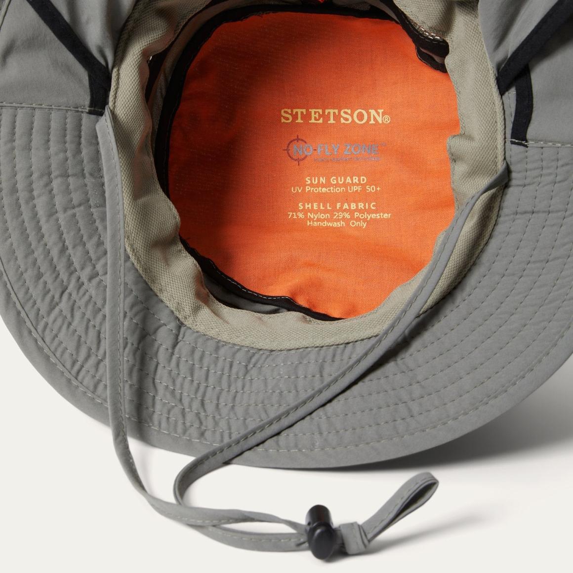 Switchback 'No Fly Zone' Mesh Bucket Hat Willow Men/Women Stetson Outdoor