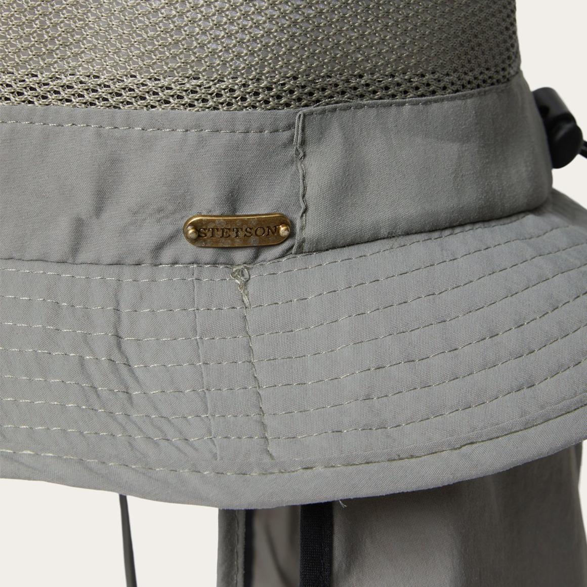 Switchback 'No Fly Zone' Mesh Bucket Hat Willow Men/Women Stetson Outdoor