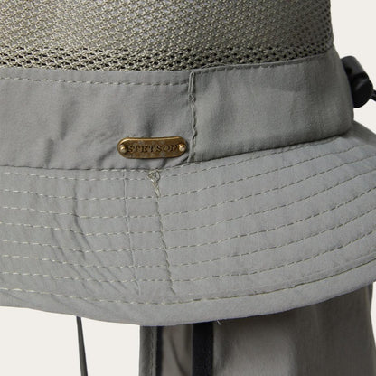 Switchback 'No Fly Zone' Mesh Bucket Hat Willow Men/Women Stetson Outdoor