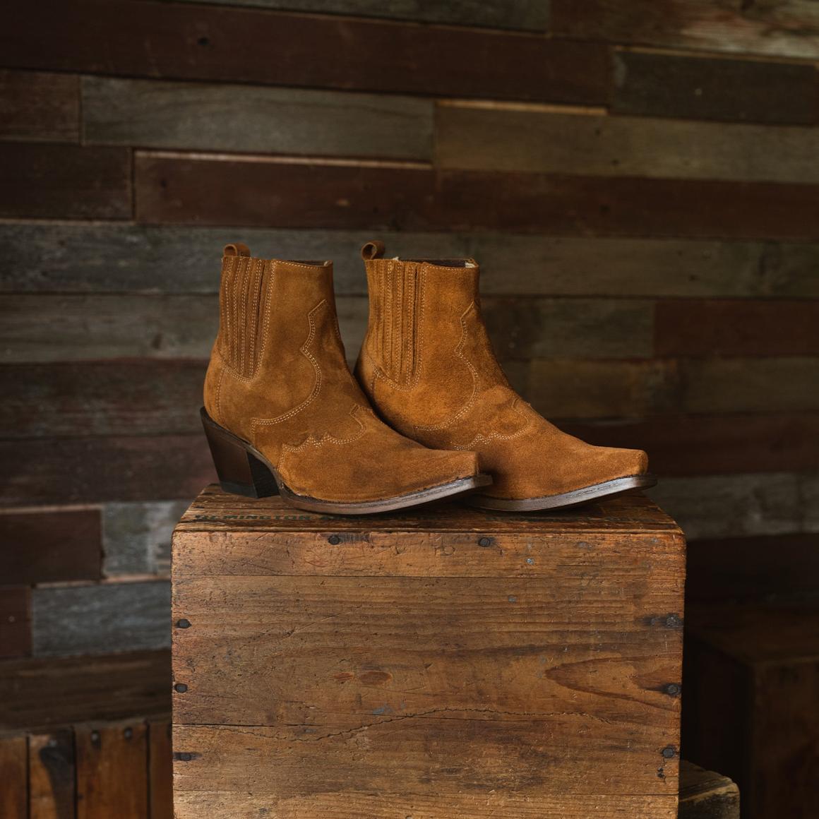 Talula Boots Tan Women Stetson Western