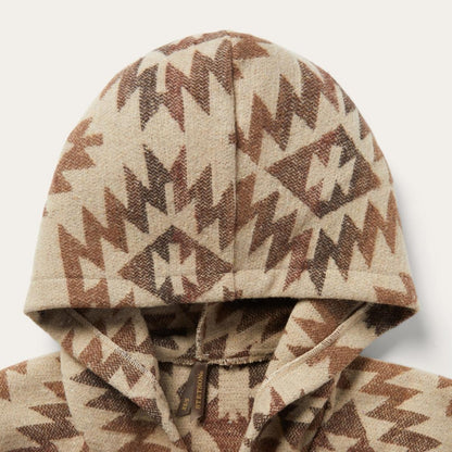 Tan Aztec Poncho Brown Women Stetson Jackets