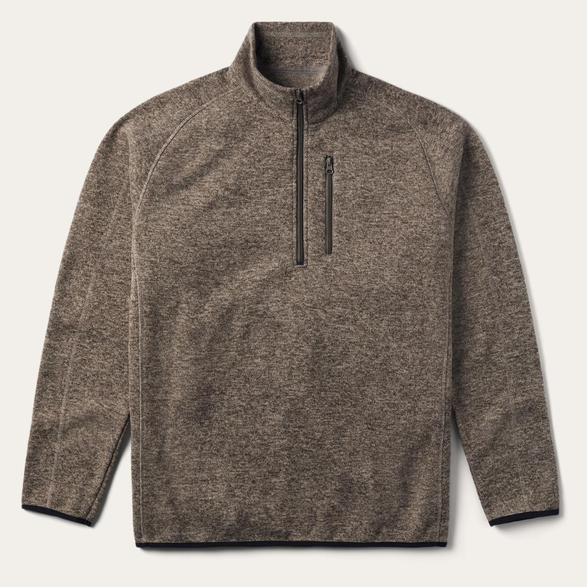 Tan Bonded Knit Sweater Tan Men Stetson Sweaters & Hoodies