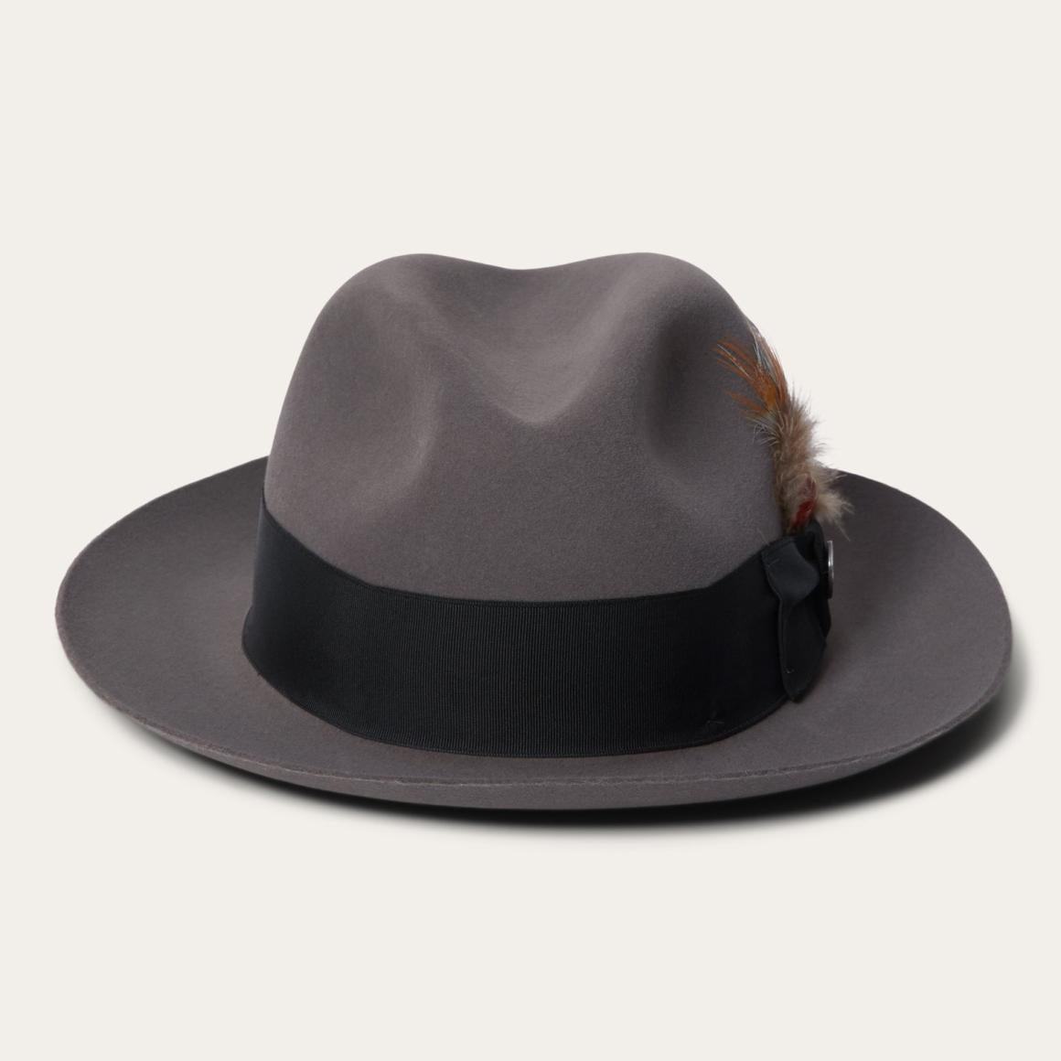 Temple Fedora Caribou Men/Women Stetson Fedora