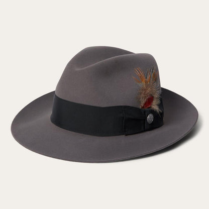 Temple Fedora Caribou Men/Women Stetson Fedora