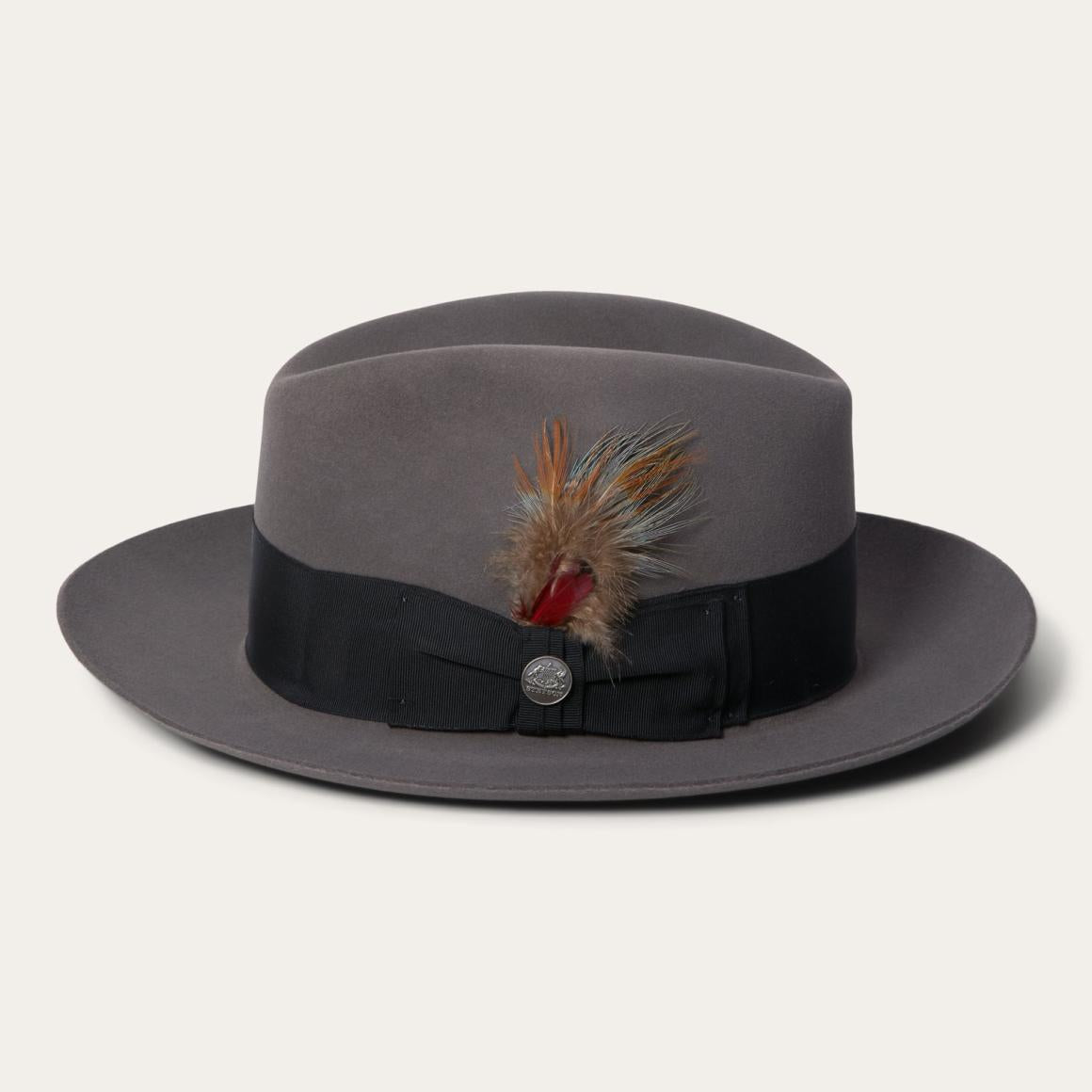 Temple Fedora Caribou Men/Women Stetson Fedora