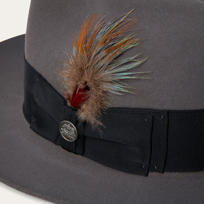 Temple Fedora Caribou Men/Women Stetson Fedora