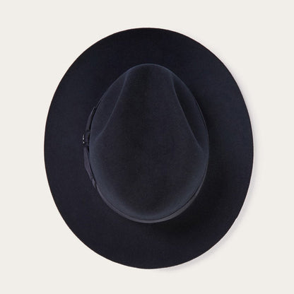 Temple Fedora Navy Men/Women Stetson Fedora