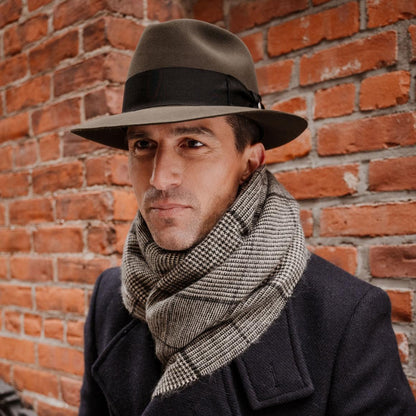 Temple Fedora Sage Men/Women Stetson Fedora