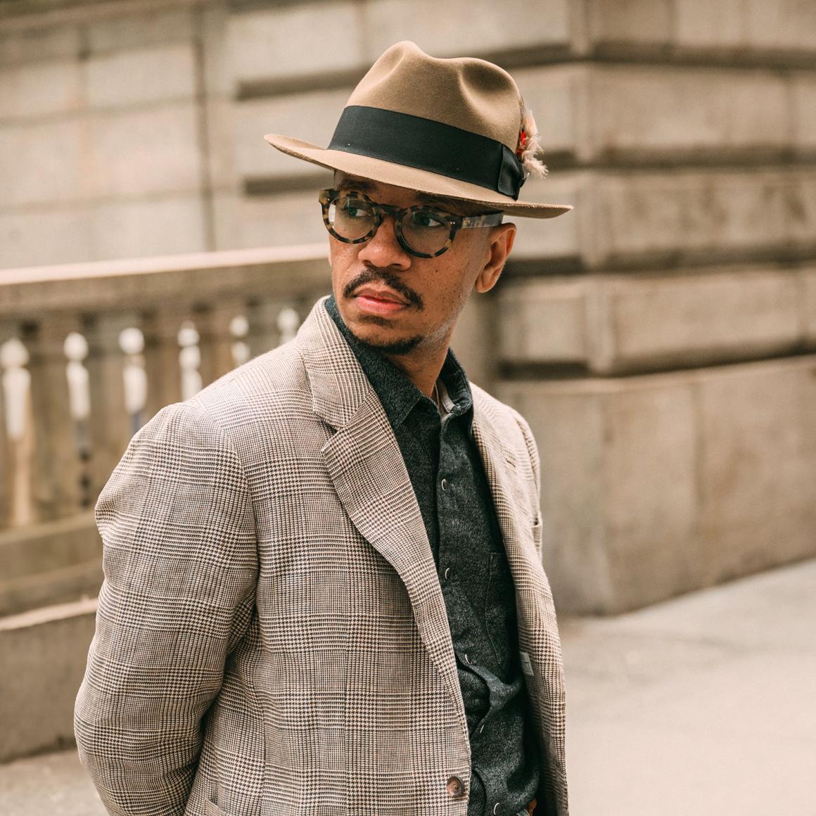 Temple Fedora Tawny Men/Women Stetson Fedora