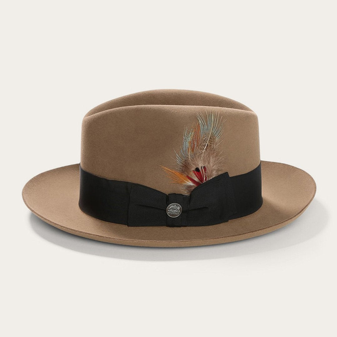 Temple Fedora Tawny Men/Women Stetson Fedora