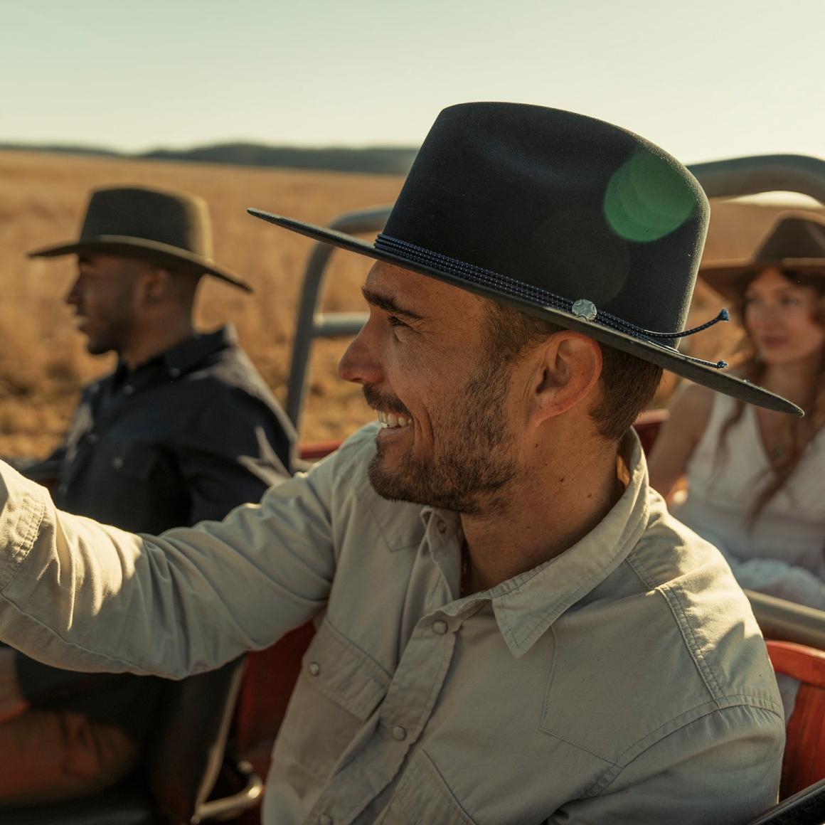 The Four Points Navy Men/Women Stetson Fedora