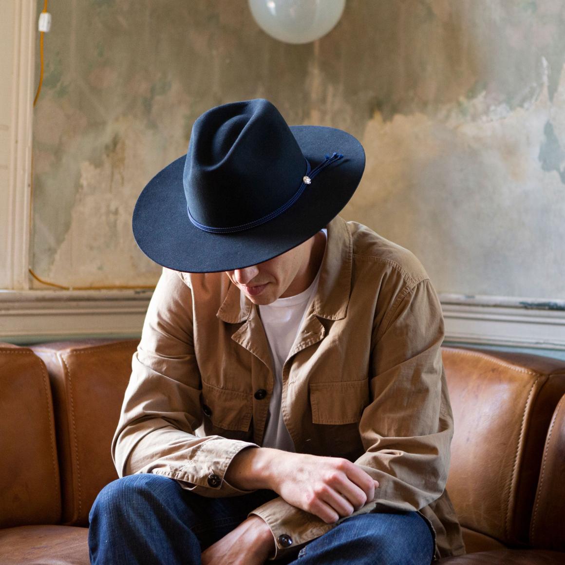 The Four Points Navy Men/Women Stetson Fedora