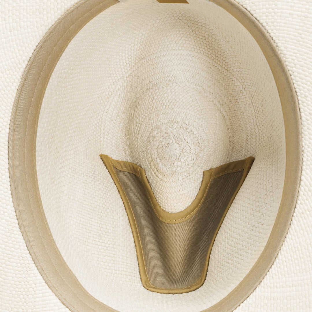 The Naturalist Straw Hat Natural - Black Band Men/Women Stetson Fedora