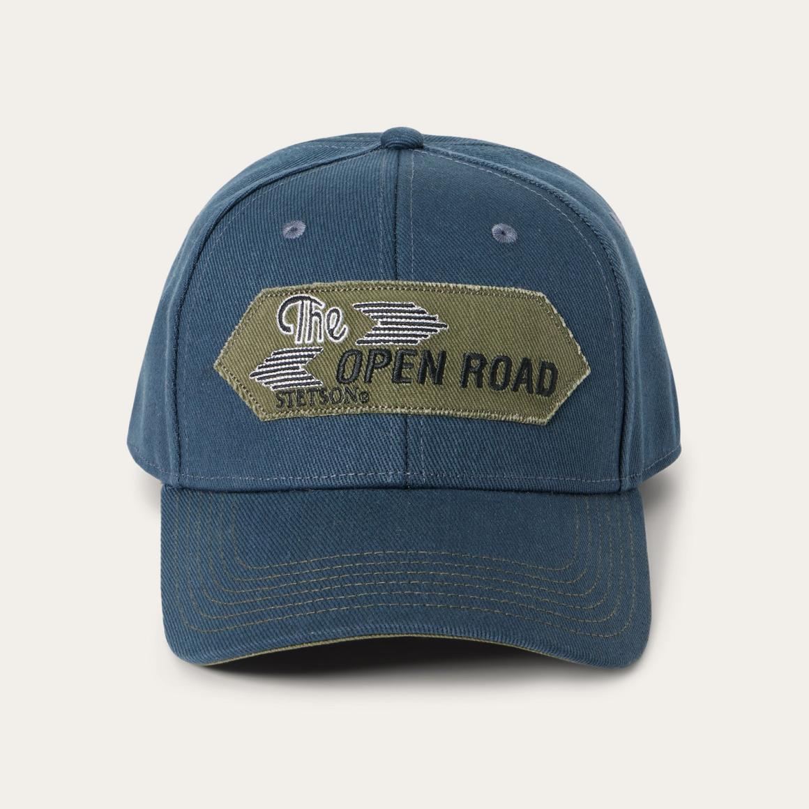 The Open Road Baseball Cap Blue Men/Women Stetson Caps & Truckers