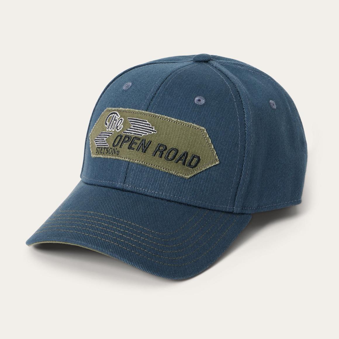 The Open Road Baseball Cap Blue Men/Women Stetson Caps & Truckers