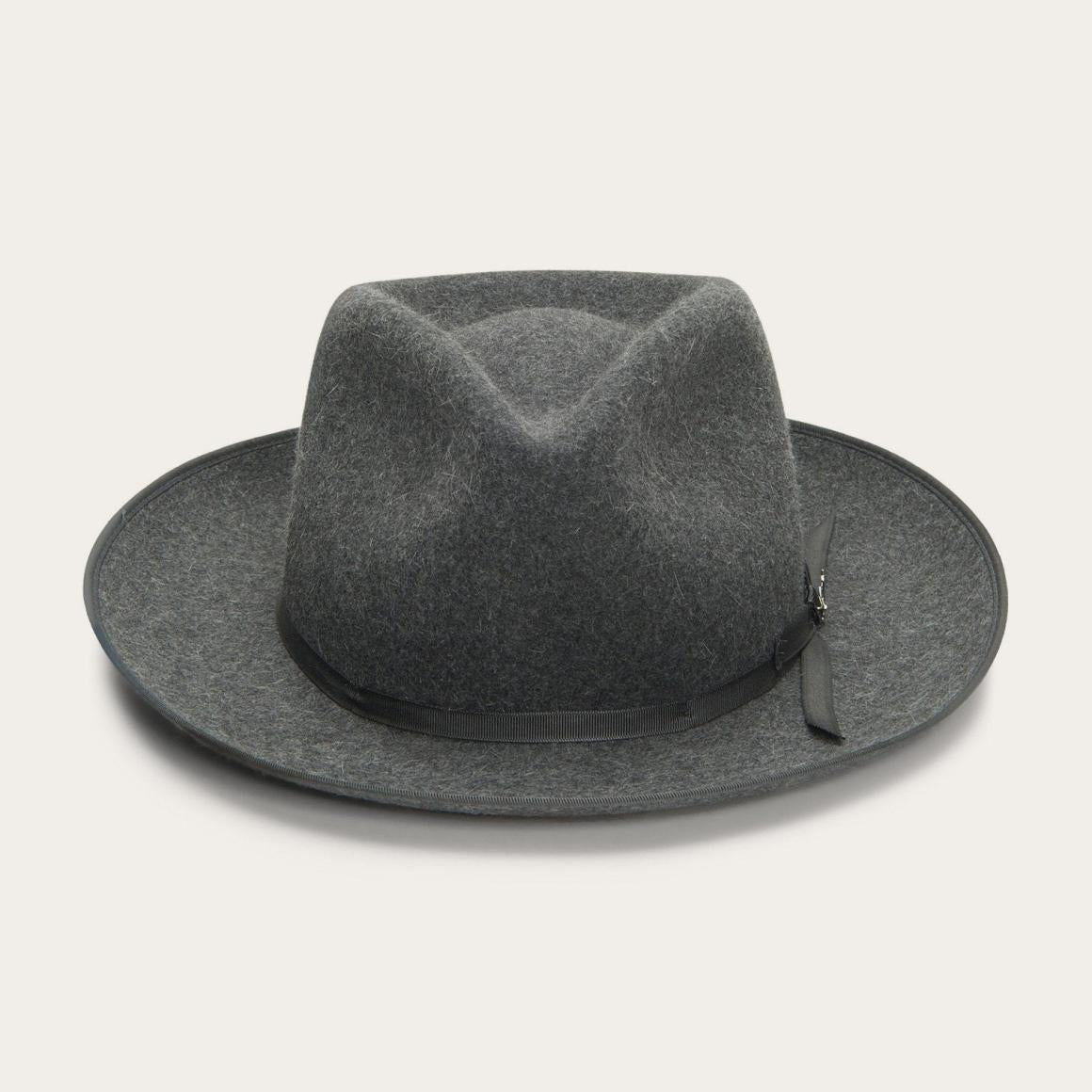 The Ultralight Stratoliner Fedora Grey Mix Men/Women Stetson Fedora