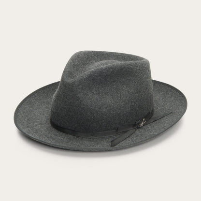 The Ultralight Stratoliner Fedora Grey Mix Men/Women Stetson Fedora