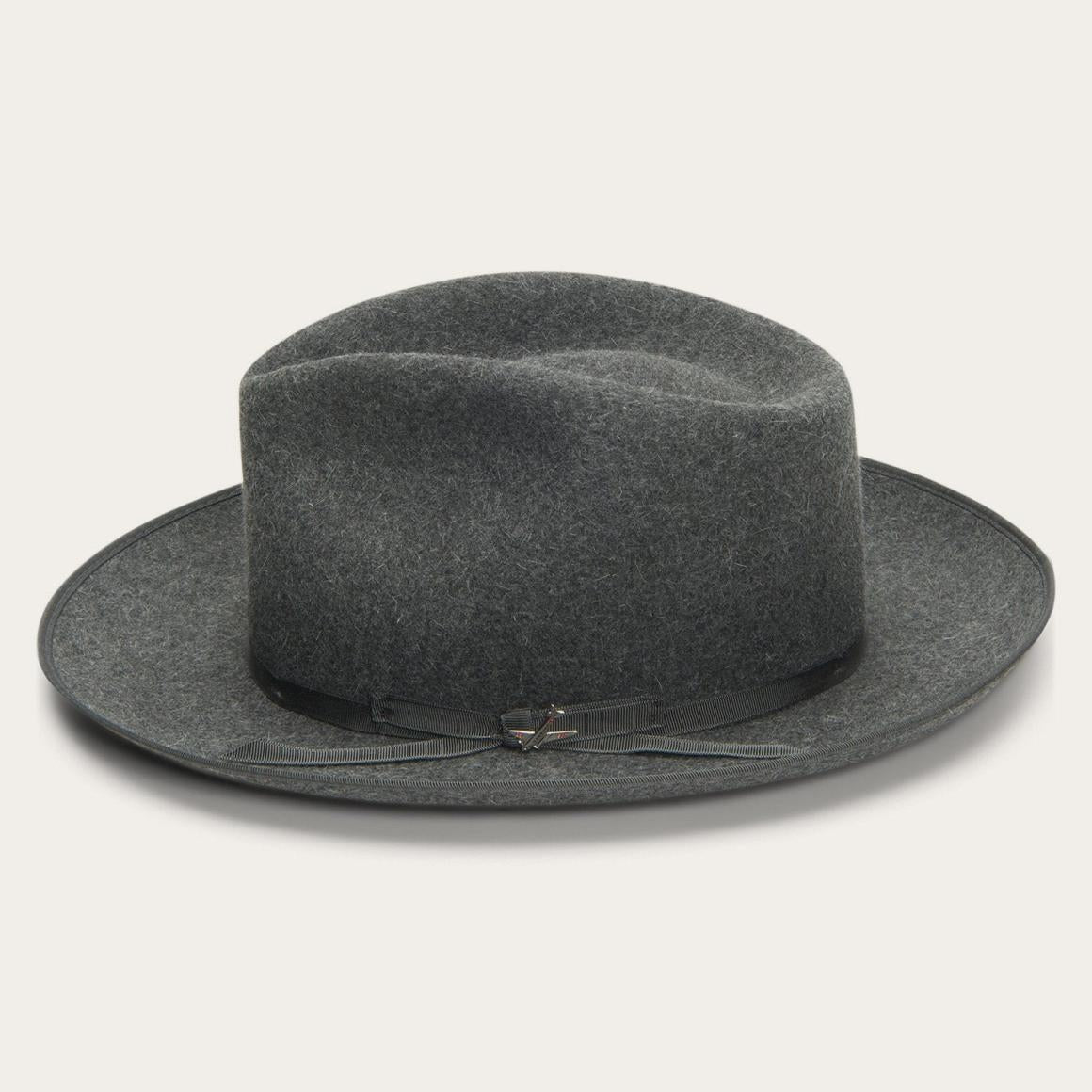 The Ultralight Stratoliner Fedora Grey Mix Men/Women Stetson Fedora