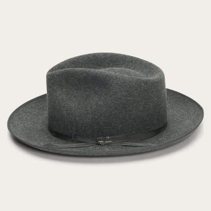 The Ultralight Stratoliner Fedora Grey Mix Men/Women Stetson Fedora