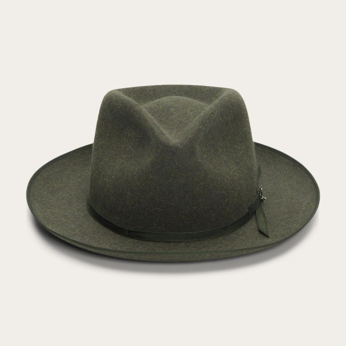 The Ultralight Stratoliner Fedora Olive Mix Men/Women Stetson Fedora