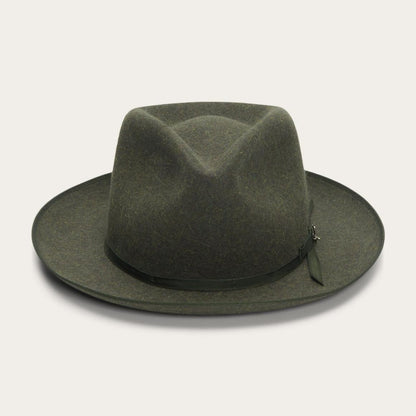 The Ultralight Stratoliner Fedora Olive Mix Men/Women Stetson Fedora